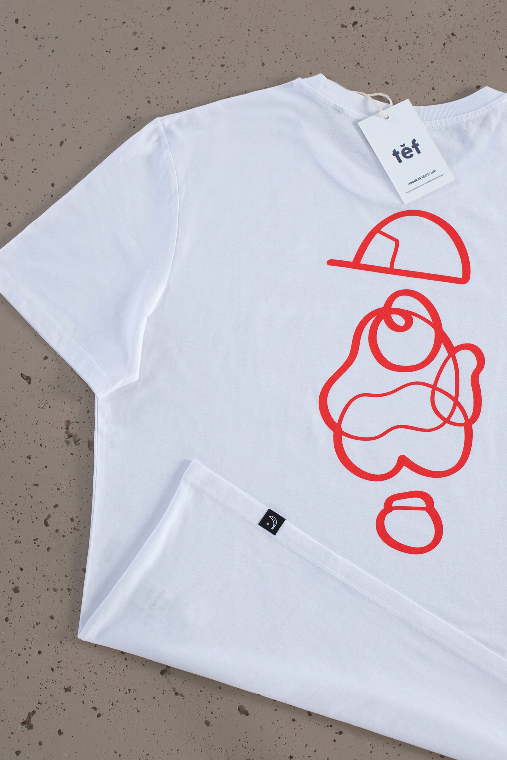 camiseta martxelo detalle - tef